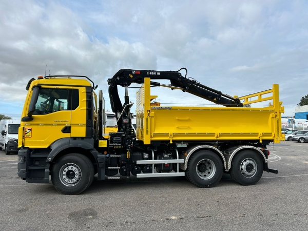 Grue HIAB 118 ES3 HIDUO et Bibenne